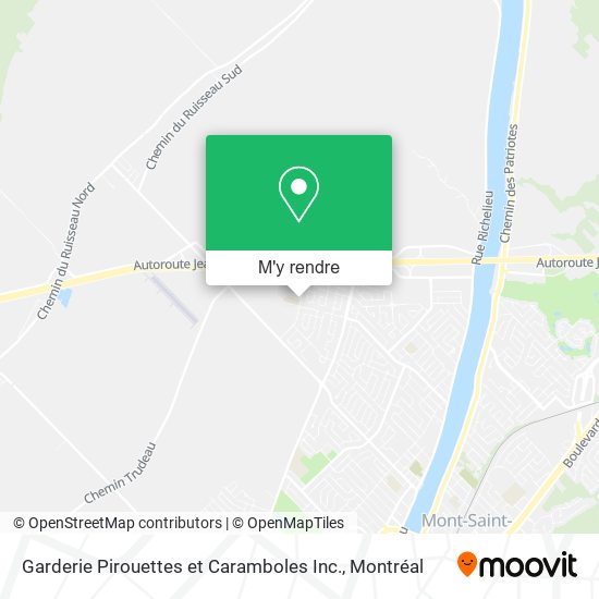 Garderie Pirouettes et Caramboles Inc. plan