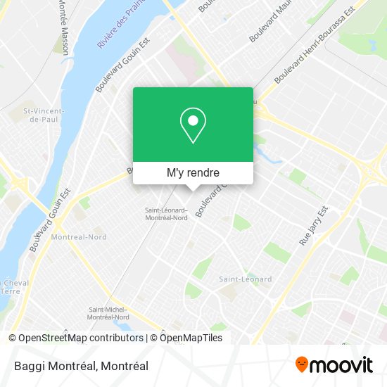 Baggi Montréal plan