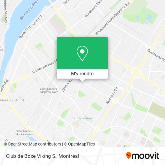 Club de Boxe Viking S. plan