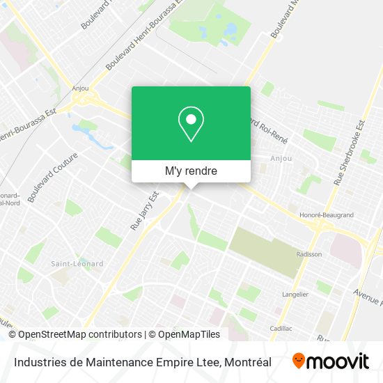 Industries de Maintenance Empire Ltee plan