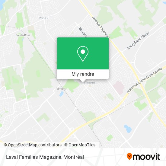 Laval Families Magazine plan