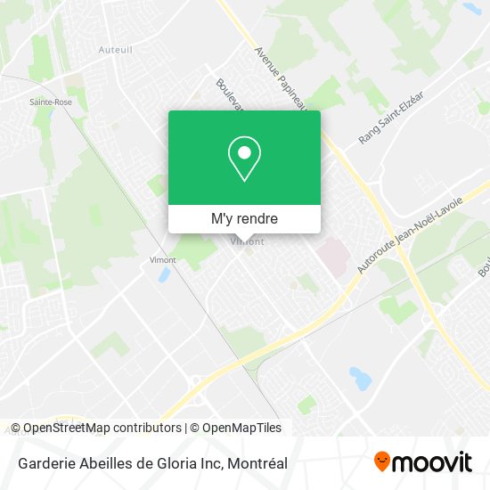 Garderie Abeilles de Gloria Inc plan