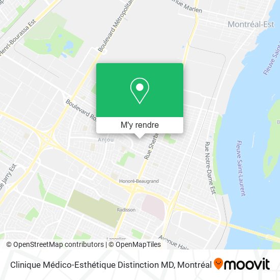Clinique Médico-Esthétique Distinction MD plan