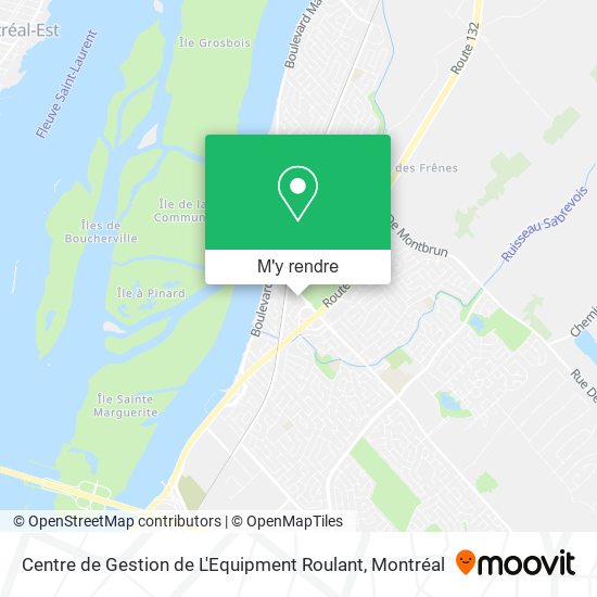 Centre de Gestion de L'Equipment Roulant plan