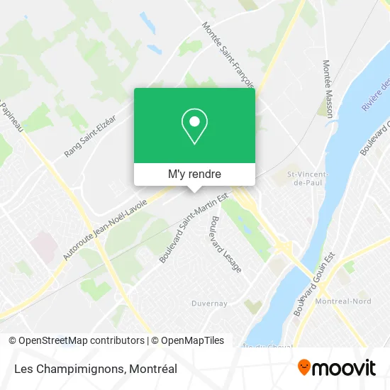 Les Champimignons plan