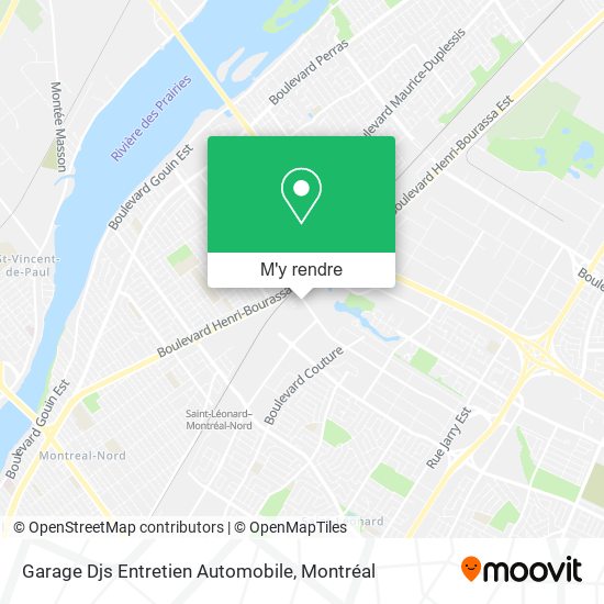 Garage Djs Entretien Automobile plan