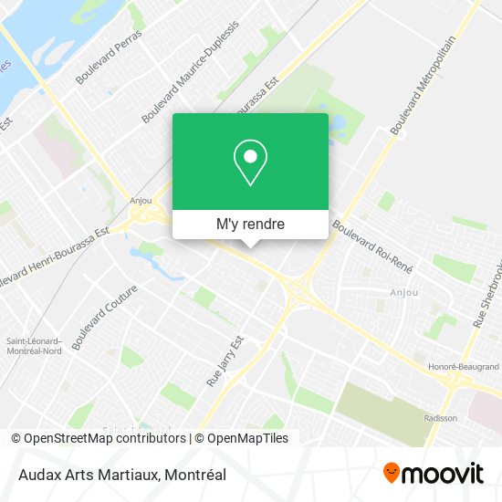 Audax Arts Martiaux plan
