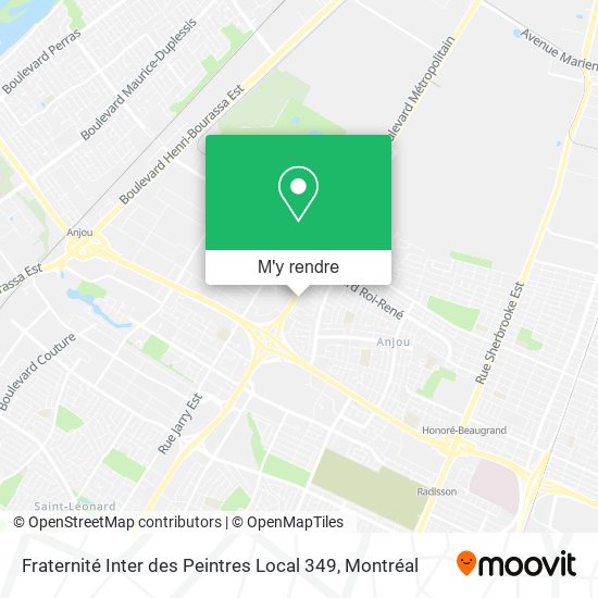 Fraternité Inter des Peintres Local 349 plan