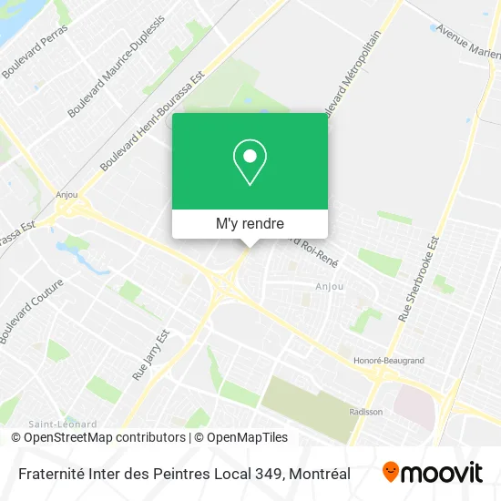 Fraternité Inter des Peintres Local 349 plan