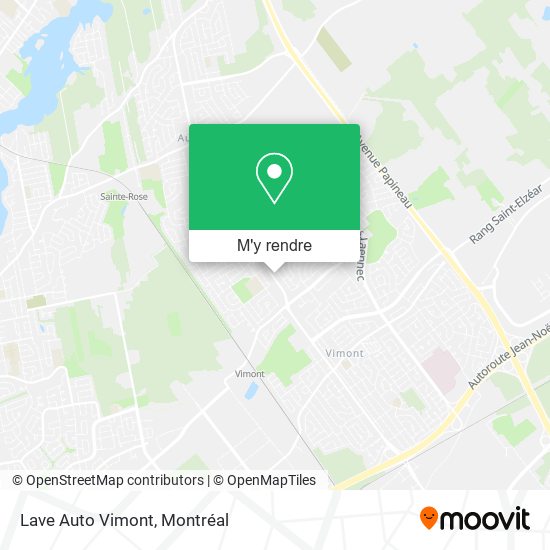 Lave Auto Vimont plan