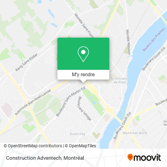 Construction Adventech plan