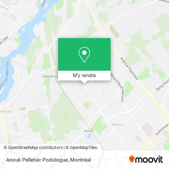 Anouk Pelletier Podologue plan
