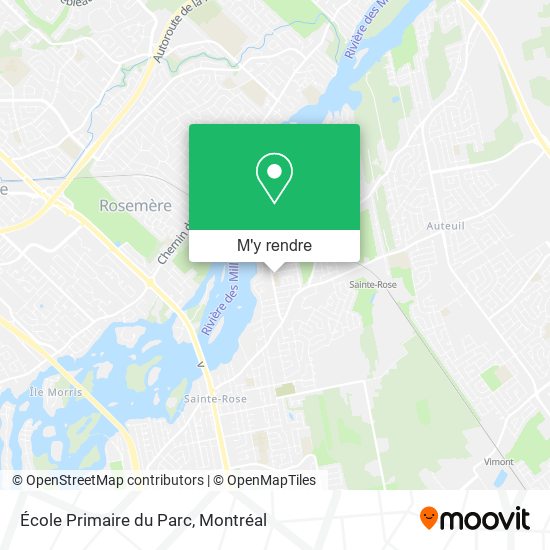 École Primaire du Parc plan