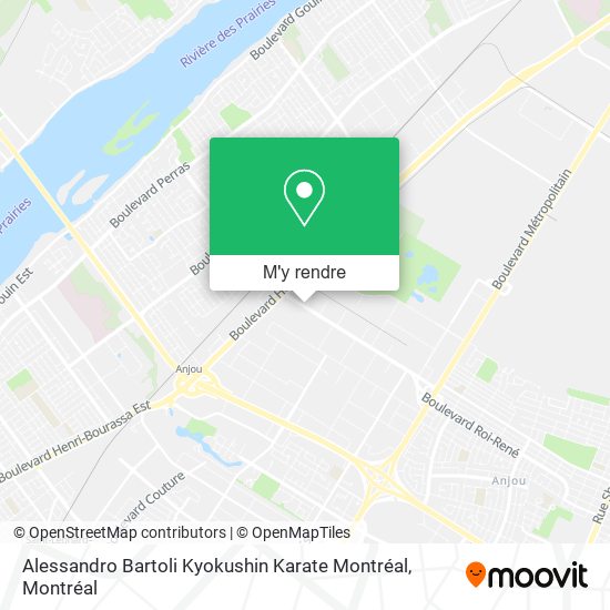 Alessandro Bartoli Kyokushin Karate Montréal plan