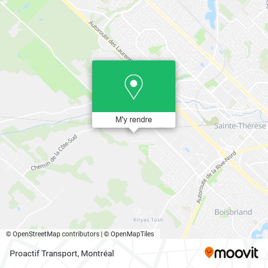 Proactif Transport plan