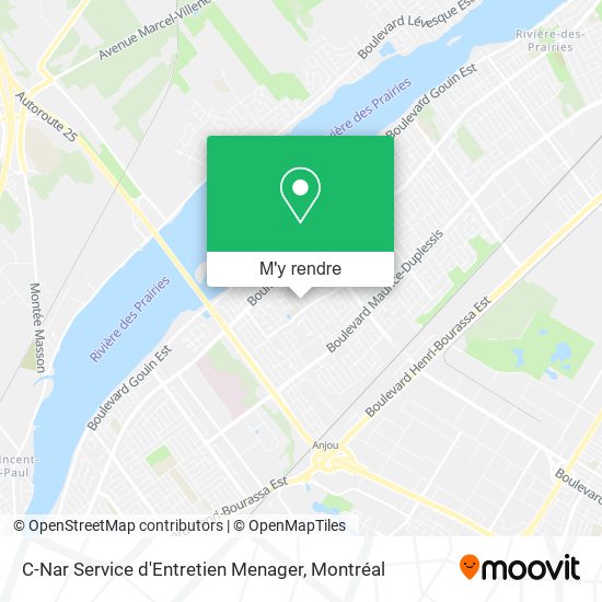 C-Nar Service d'Entretien Menager plan