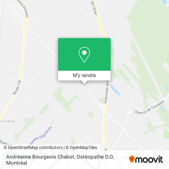 Andréanne Bourgeois Chabot, Ostéopathe D.O plan