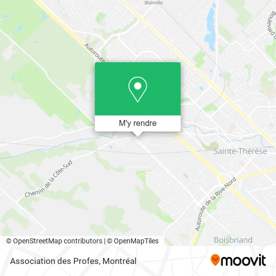 Association des Profes plan