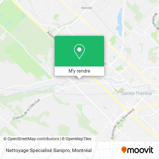 Nettoyage Spécialisé Sanipro plan