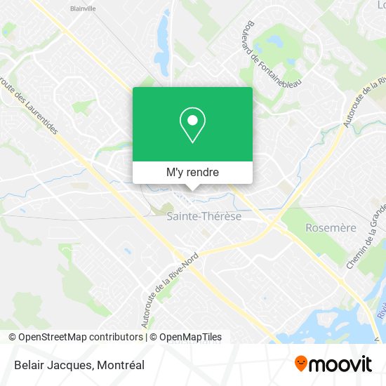 Belair Jacques plan