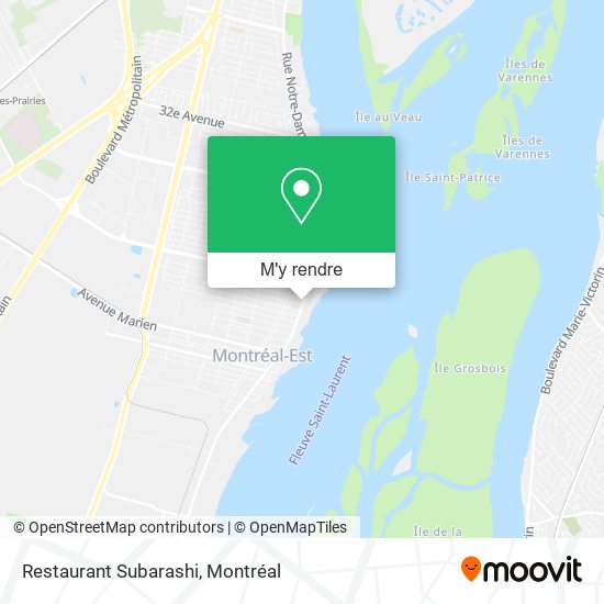 Restaurant Subarashi plan