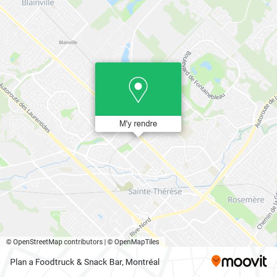 Plan a Foodtruck & Snack Bar plan
