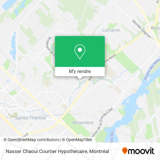 Nasser Chaoui Courtier Hypothécaire plan
