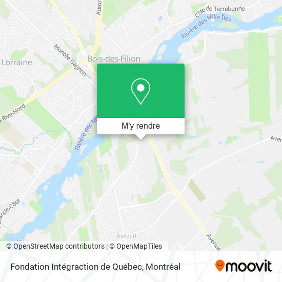Fondation Intégraction de Québec plan