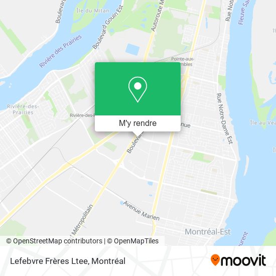 Lefebvre Frères Ltee plan
