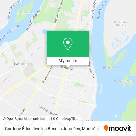 Garderie Éducative les Bonnes Journées plan