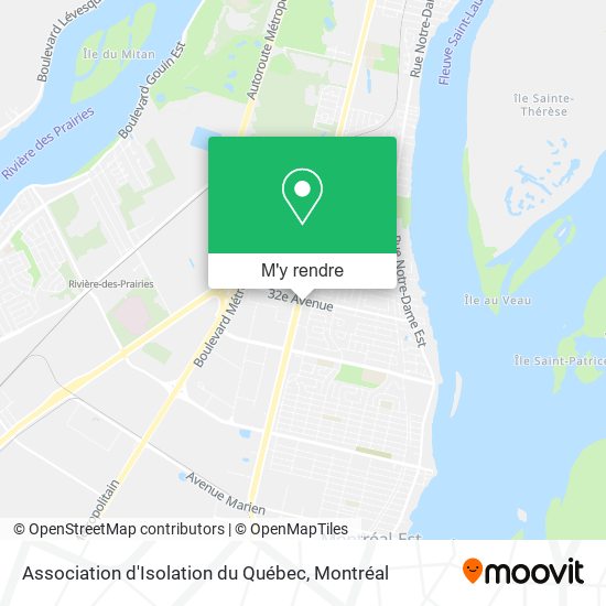 Association d'Isolation du Québec plan