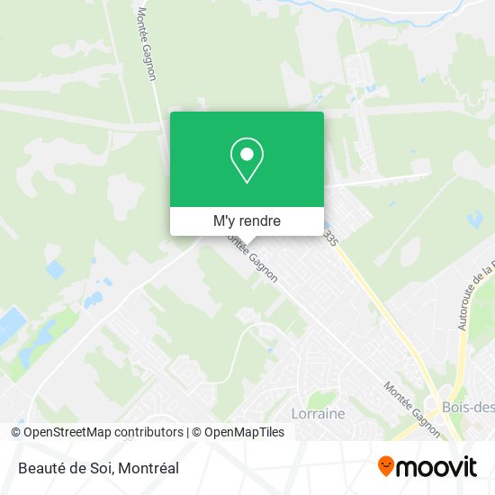 Beauté de Soi plan