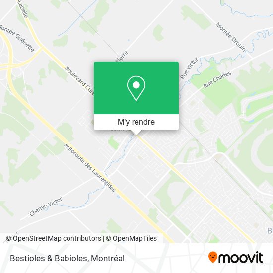 Bestioles & Babioles plan
