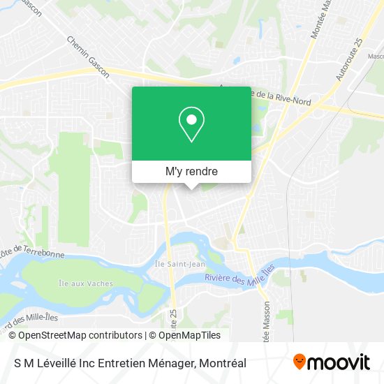 S M Léveillé Inc Entretien Ménager plan