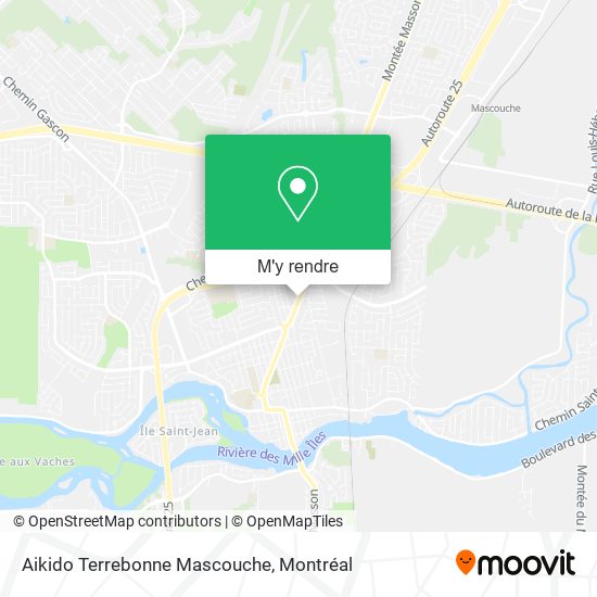Aikido Terrebonne Mascouche plan
