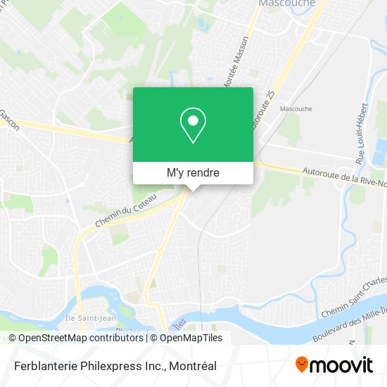 Ferblanterie Philexpress Inc. plan