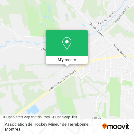 Association de Hockey Mineur de Terrebonne plan