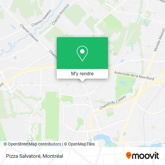 Pizza Salvatoré plan
