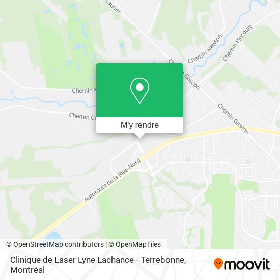 Clinique de Laser Lyne Lachance - Terrebonne plan