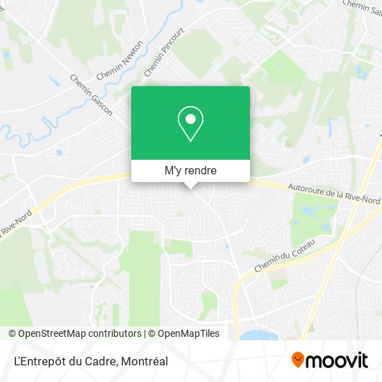 L'Entrepôt du Cadre plan