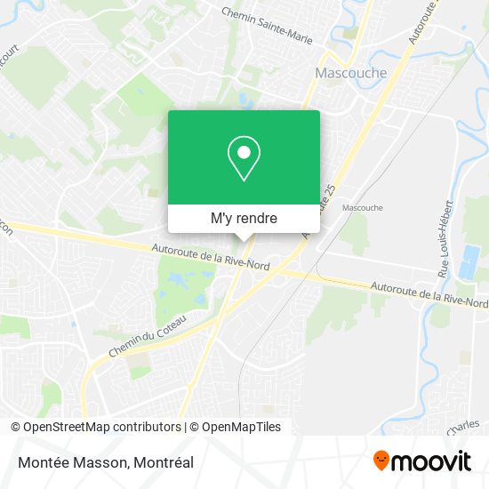Montée Masson plan