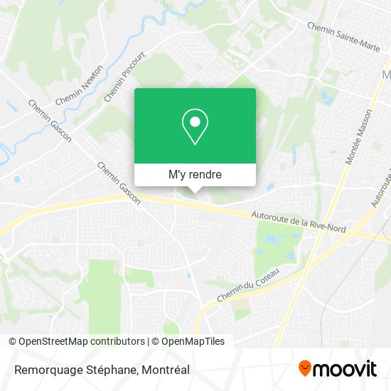 Remorquage Stéphane plan