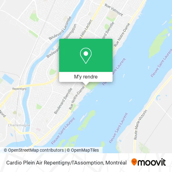 Cardio Plein Air Repentigny / l'Assomption plan