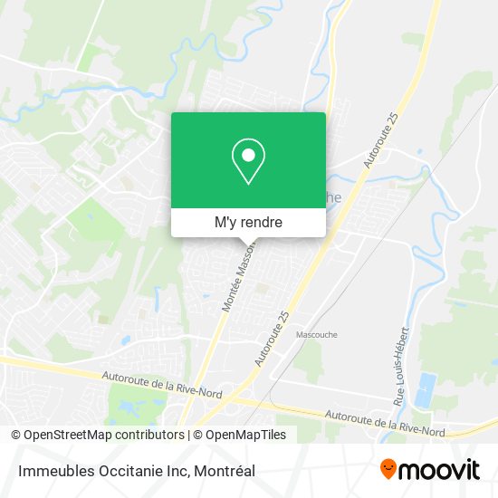 Immeubles Occitanie Inc plan