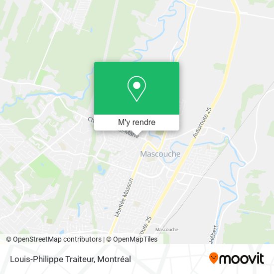 Louis-Philippe Traiteur plan
