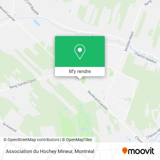 Association du Hochey Mineur plan