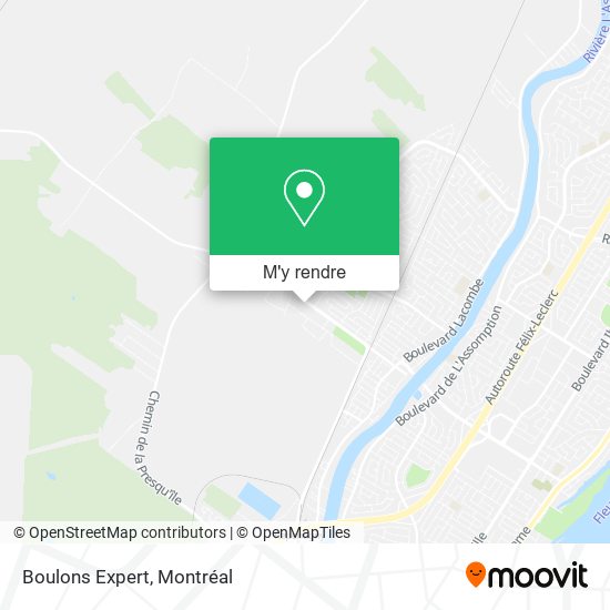 Boulons Expert plan