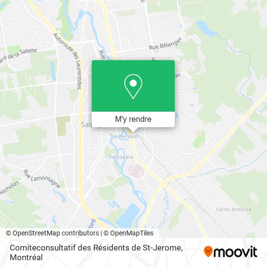 Comiteconsultatif des Résidents de St-Jerome plan