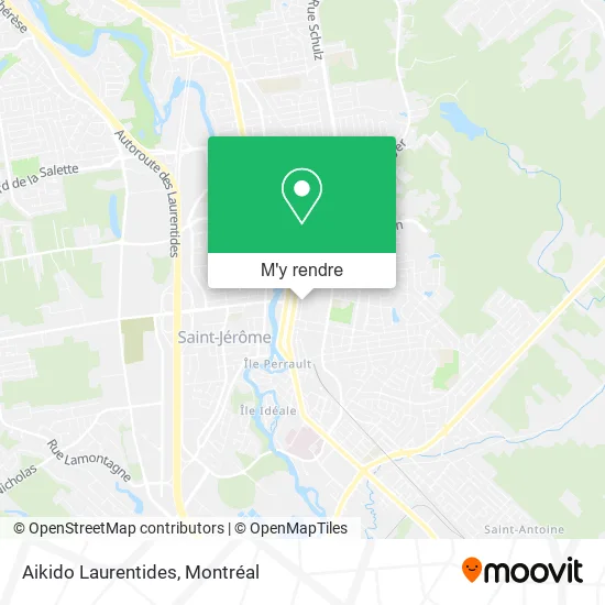 Aikido Laurentides plan