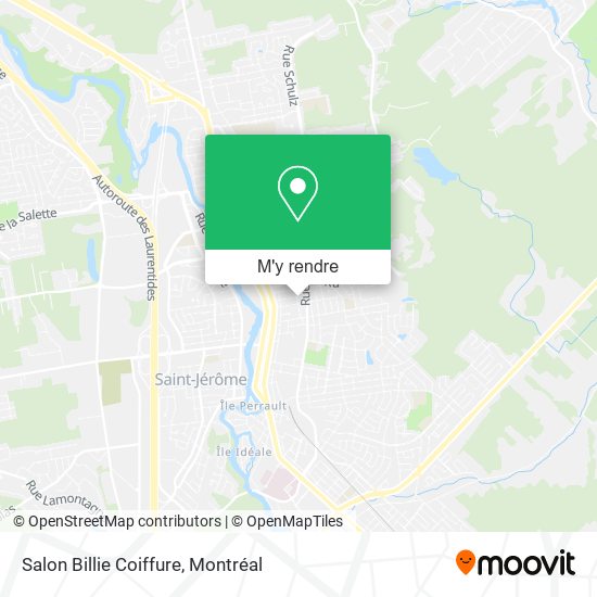 Salon Billie Coiffure plan